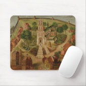 De kerk van Saint-Gery Muismat (Met muis)