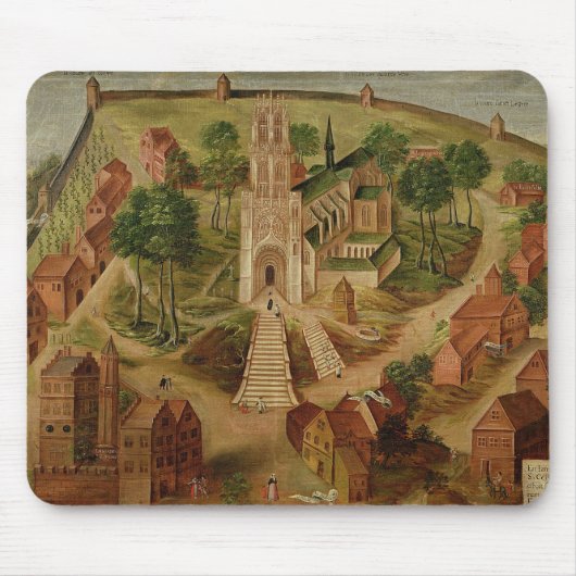De kerk van Saint-Gery Muismat (Voorkant)