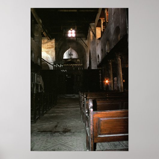 De kerk van Saints Sergius en Bacchus Poster (Voorkant)