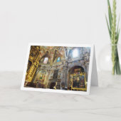 De kerk van San Nicolás, stad Valencia Kaart (Voorkant)