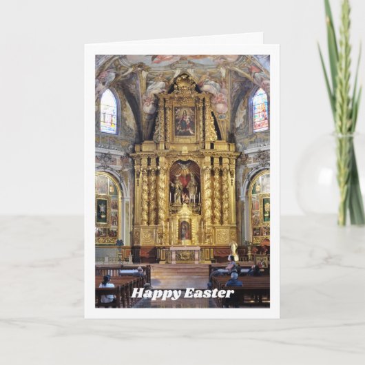 De kerk van San Nicolás, stad Valencia, Spanje Kaart (Voorkant)