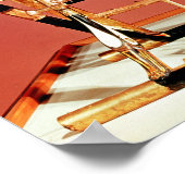 De kerkelijke troon van de farao poster (Hoek)