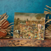 De Kermesse van de Feast van St. George Fotoplaat (Zijkant)