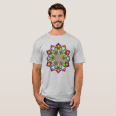De kern Mandala T-shirt (Voorkant volledig)