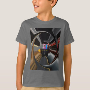 De Kern van de Hustle Essentieel Draaiend Kantoo T-shirt