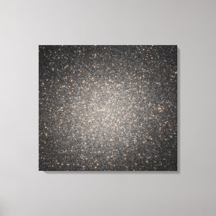 De kern van de wereldwijde cluster Omega Centauri Canvas Afdruk