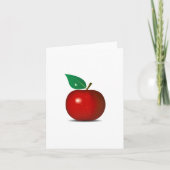 De kernachtige Rode Kaarten van de Nota van Apple (Voorkant)