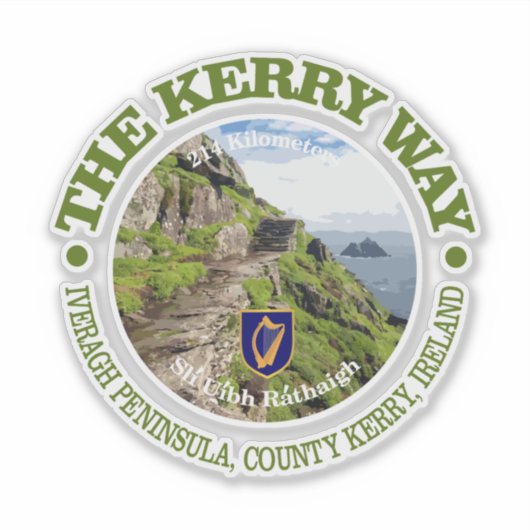 De kerry way sticker (Voorkant)