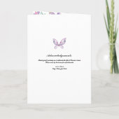 De kers komt het BegrafenisProgramma van Vlinders Programma (Achterkant)