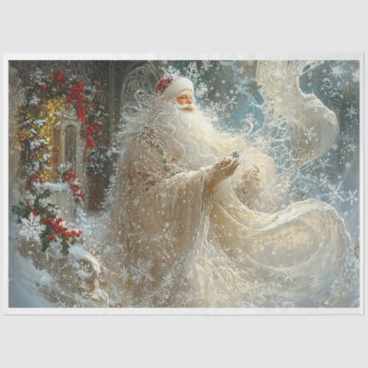 De kerst-Magie Tissuepapier (Voorkant)