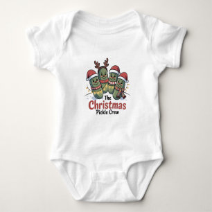 De Kerst Pickle Bemanning Pickle Liefhebbers Kerst Romper