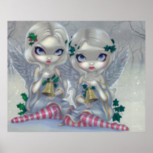 De kerstavond van de Holly en de Ivy ART PRINT