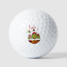 De Kerstbal Golfballen
