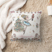 De kerstballet van de Nutcracker Dance Girl Decor Kussen (Deken)