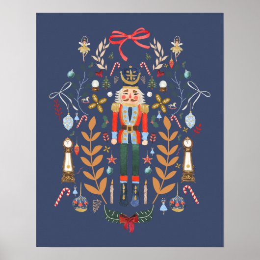 De kerstballet van de Nutcracker Poster (Voorkant)