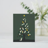 De kerstboom – de perfecte kerstgroet feestdagenkaart (Staand voorkant)