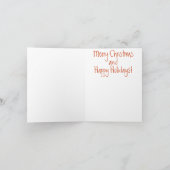 De Kerstboom van de libel Feestdagen Kaart (Binnen)