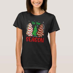 De kerstboom van de seizoenen maakt Debbie T-shirt