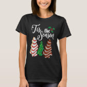 De kerstboom van de seizoenen maakt Debbie T-shirt (Voorkant)
