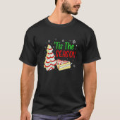 De kerstboom van de seizoenen maakt Debbie T-shirt (Voorkant)