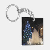 De kerstboom van het Lincoln Center - sleutelhange Sleutelhanger (Voorkant Links)