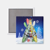 De kerstboom van Kayak Magneet (Voorkant / Achterkant)