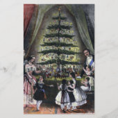 De kerstboom van koningin Victoria Briefpapier (Voorkant)