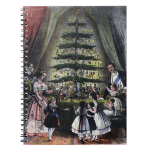 De kerstboom van koningin Victoria Notitieboek