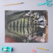 De kerstboom van koningin Victoria Tissuepapier (Craft)