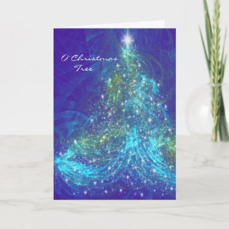 DE KERSTBOOM VAN O FEESTDAGEN KAART