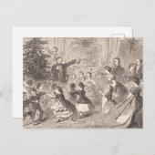 De kerstboom | Winslow Homer Feestdagenkaart (Voorkant / Achterkant)
