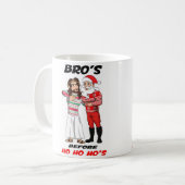 De kerstbros koffiemok (Voorkant links)