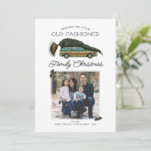 De kerstfoto van de National Lampoon Kaart (Staand voorkant)