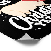 De kerstgeit die nog moet worden gespeend poster (Hoek)