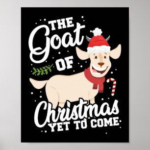 De kerstgeit die nog moet worden gespeend poster