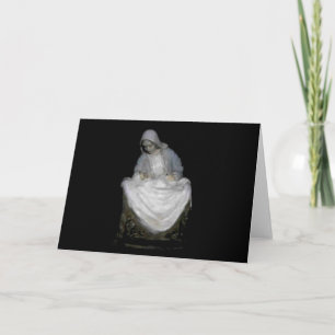 DE KERSTGROETKAART MET GEBOORTESCÈNE KAART