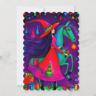 De Kersthehex 14 ontwerp Kerstkaart