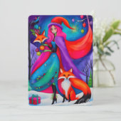 De Kerstheks 11 Kerstkaart (Staand voorkant)