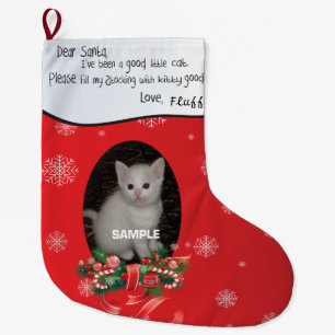 De kerstinslag van je kat - Beste kerstman Grote Kerstsok
