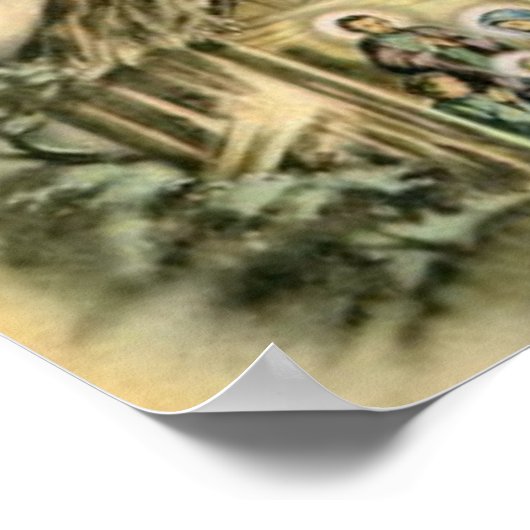 De kerstinzinking poster (Hoek)