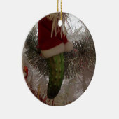 De kerstkaarde keramisch ornament (Rechts)