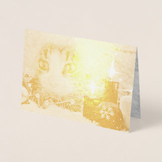 De kerstkaart #1 van Boo Folie Kaarten