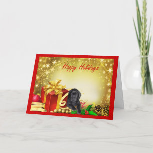 De Kerstkaart Gift7 van de labrador Feestdagen Kaart