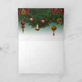 De kerstkaart kaart (Binnen)