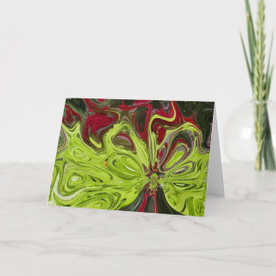 De Kerstkaart van Artsy Feestdagen Kaart