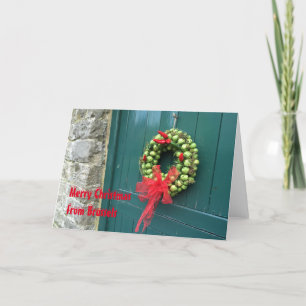 De Kerstkaart van Brussel Feestdagen Kaart