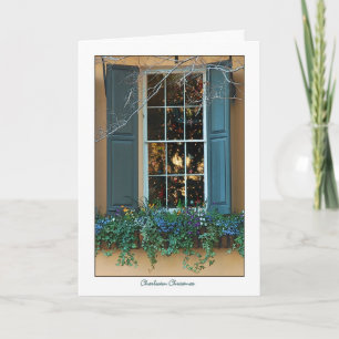 De Kerstkaart van Charleston Feestdagen Kaart