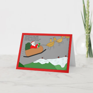 De Kerstkaart van de Eenheid van GPS van de Feestdagen Kaart