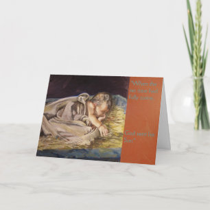 De Kerstkaart van de god "van de Timing" Feestdagen Kaart