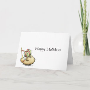 De Kerstkaart van de kiwi Feestdagen Kaart